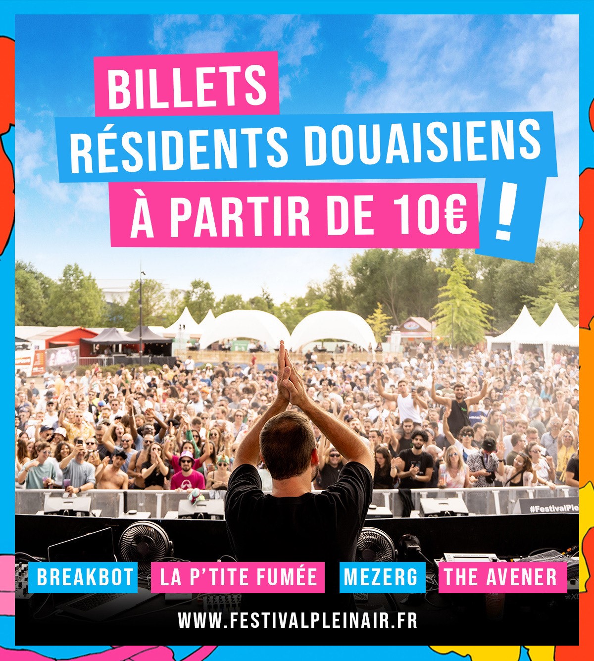 La billetterie du Festival Plein Air est ouverte Ville de Douai