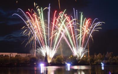 feu d'artifice du 14 juillet à douai ADLanglet